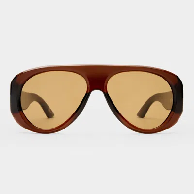Le Specs Dream Boat In Brown