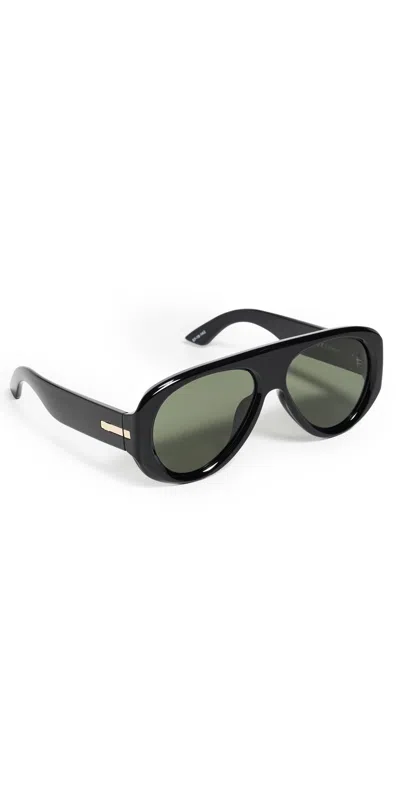 Le Specs Dream Boat Sunglasses Black