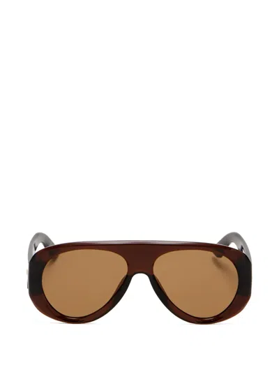 Le Specs Dream Boat 太阳眼镜 In Brown