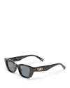 Le Specs Dream Lover Cat Eye Sunglasses, 50mm In Black