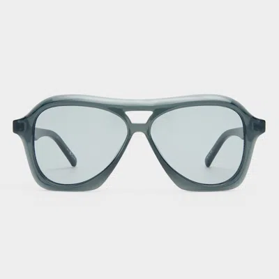 Le Specs Drizzle In Dark Smoke