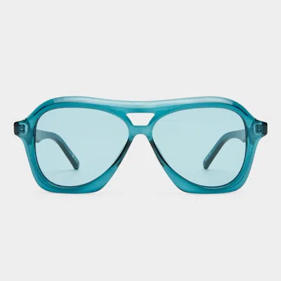 Le Specs Drizzle In Blue