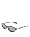Le Specs Duskfall Cat Eye Sunglasses, 55mm In Black