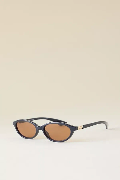 Le Specs Duskfall Oval Sunglasses In Multi