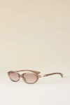 Le Specs Duskfall Oval Sunglasses