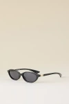 Le Specs Duskfall Oval Sunglasses