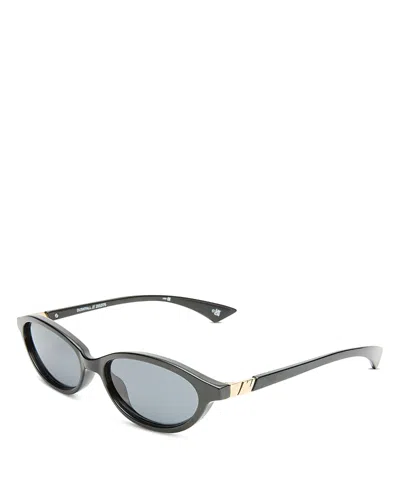 Le Specs Duskfall Oval Sunglasses, 55mm In Multi