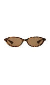 Le Specs Duskfall 55mm Oval Sunglasses