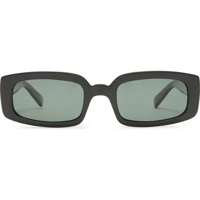 LE SPECS LE SPECS DYNAMITE 52MM POLARIZED RECTANGULAR SUNGLASSES