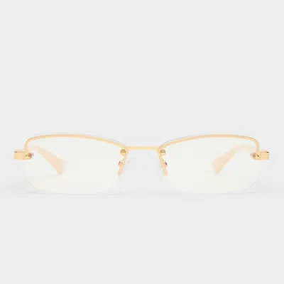 Le Specs Enigmatic In Gold