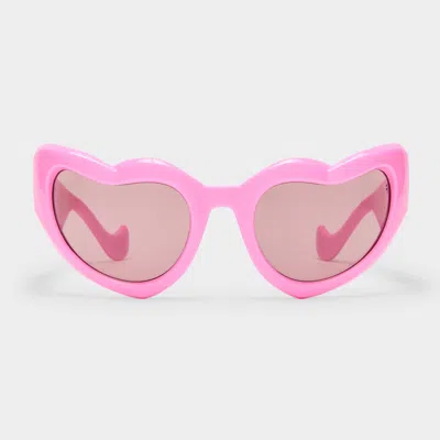 Le Specs Fast Love In Powder Pink