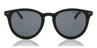 Le Specs Fire Starter Polarized Lsp1902042 Men's Sunglasses Black Size 49