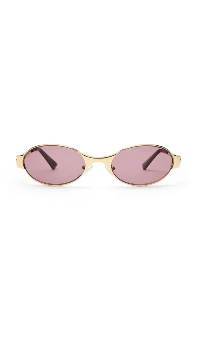 Le Specs Frostbite Sunglasses In Pink