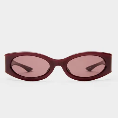 Le Specs Glaciem In Burgundy