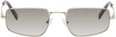Le Specs Gold Metagalactic Sunglasses In Lsu2429712