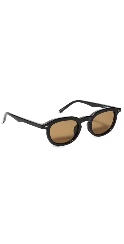 Le Specs Heart Throb Sunglasses Black