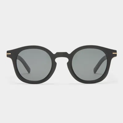 Le Specs Hoodwinked In Matte Black Polarized