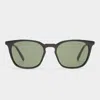 Le Specs Huzzah In Black Green Mono