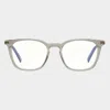 Le Specs Huzzah In Blue Light Eucalyptus Glasses