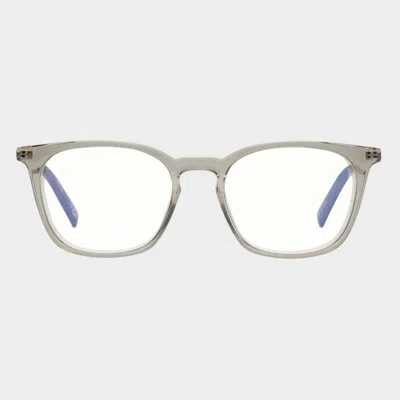 Le Specs Huzzah In Blue Light Eucalyptus Glasses