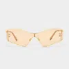 Le Specs Hyperbole Ltd Edt In Satin Gold
