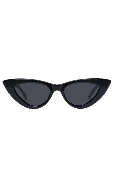 Le Specs Hypnosis 50mm Cat Eye Sunglasses In Black