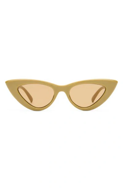 Le Specs Hypnosis Cat Eye Sunglasses In Gold