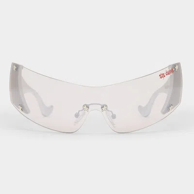 Le Specs I Am A Rich Man In Silver Chrome