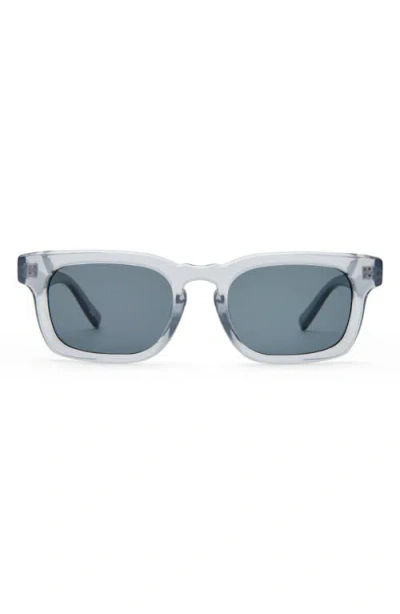 Le Specs Iceman 52mm Square Sunglasses In Gray