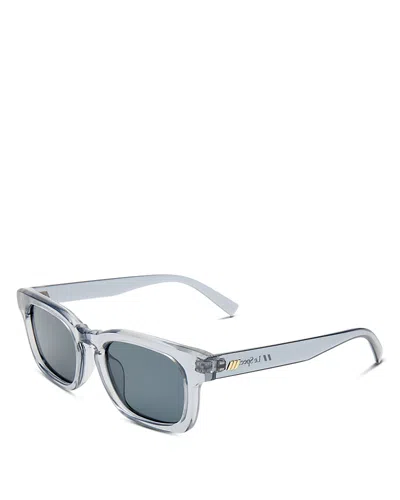 Le Specs Iceman Square Sunglasses, 52mm In Blue