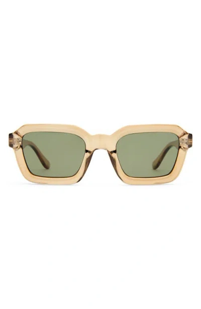 Le Specs Impossible 51mm Square Sunglasses In Gold