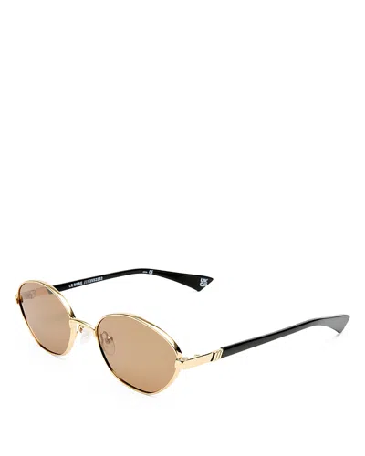 Le Specs Le Bebe Oval Sunglasses, 58mm In Gold