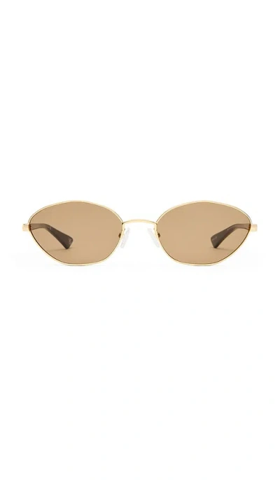 Le Specs Le Bebe Sunglasses In Brown