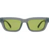 Le Specs Le Castle 54mm D-frame Sunglasses