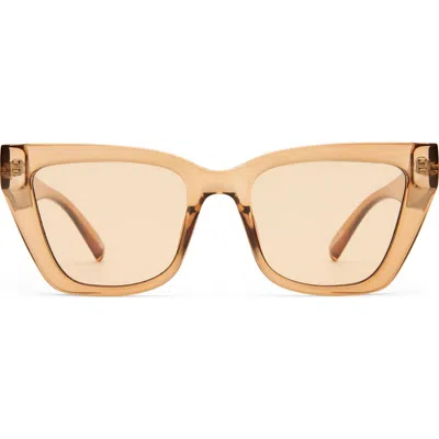 LE SPECS LE SPECS LE COEUR 53MM CAT EYE SUNGLASSES