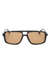 LE GARS RECTANGLE-FRAME SUNGLASSES
