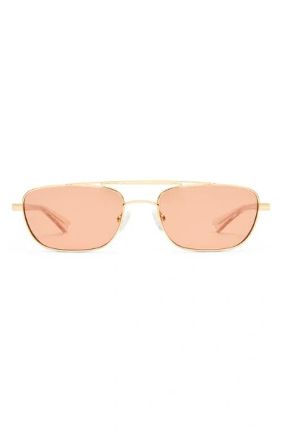LE SPECS LE SPECS LE MIMI 57MM AVIATOR SUNGLASSES
