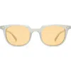 Le Specs Le Resolu 51mm D-frame Sunglasses In Yellow