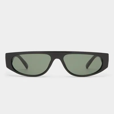 Le Specs Le Ritual In Black Khaki Mono
