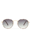 Le Specs Lost Legacy 51mm Gradient Round Sunglasses In Multi