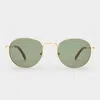 Le Specs Lost Legacy In Gold Green Mono