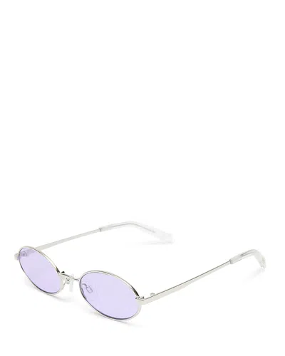 LE SPECS LOVE TRAIN OVAL SUNGLASSES, 56MM