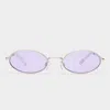 Le Specs Love Train In Silver