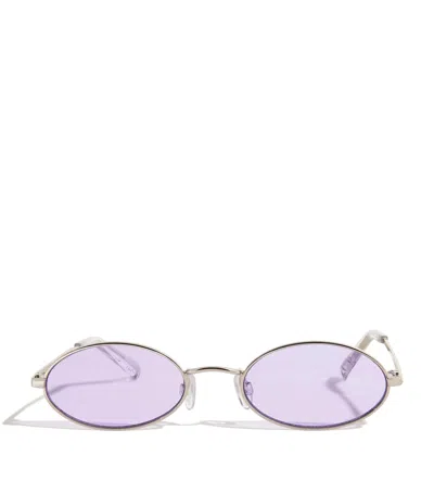 Le Specs Love Train In Silver