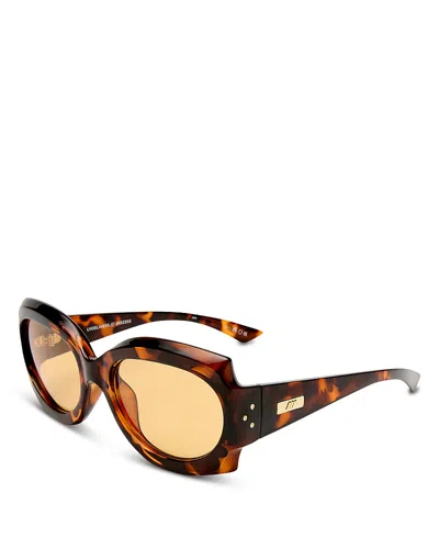 LE SPECS LOVELINESS SQUARE SUNGLASSES, 58MM