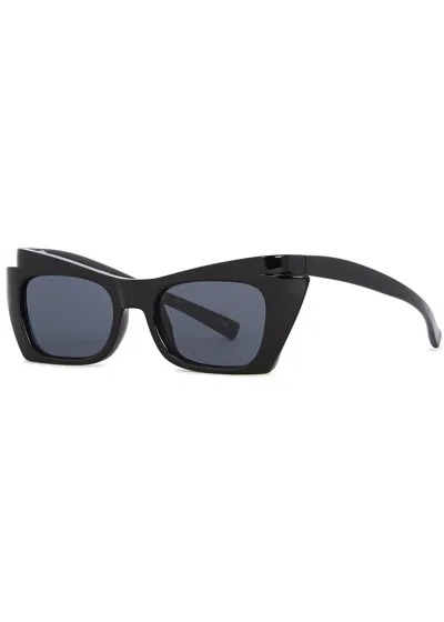 Le Specs Ls For Never Mine Sunglasses In Black