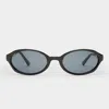 Shop Le Specs Lunita In Black
