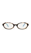 Le Specs Lunita Blue Light Glasses In Brown