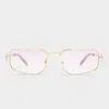 Le Specs Metagalactic In Bright Gold