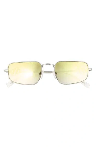 LE SPECS LE SPECS METAGALACTIC RECTANGULAR SUNGLASSES, 55MM